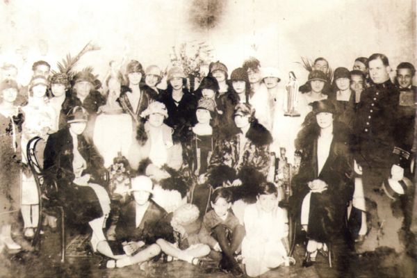 Primeiro Grupo Maternal na Avenida Tiradentes, São Paulo em 1925